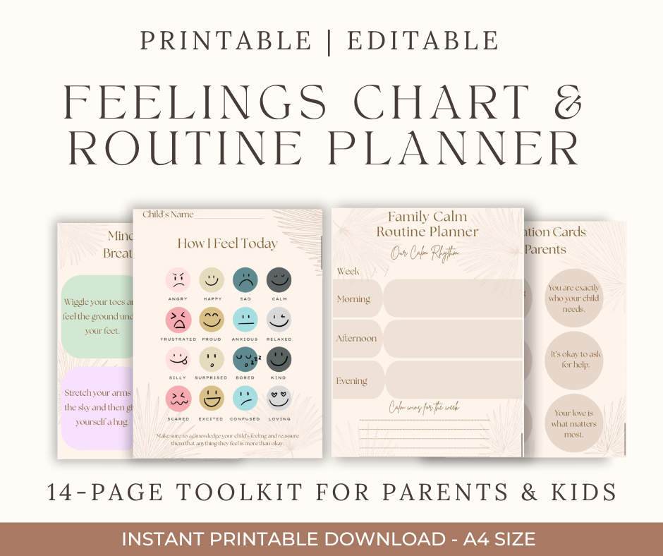 The Calm Family Kit – Printable Calm Toolkit for Parents & Kids