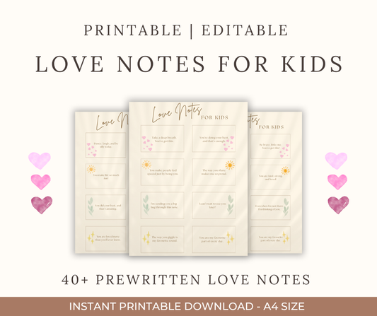 Love Notes for Kids Pack